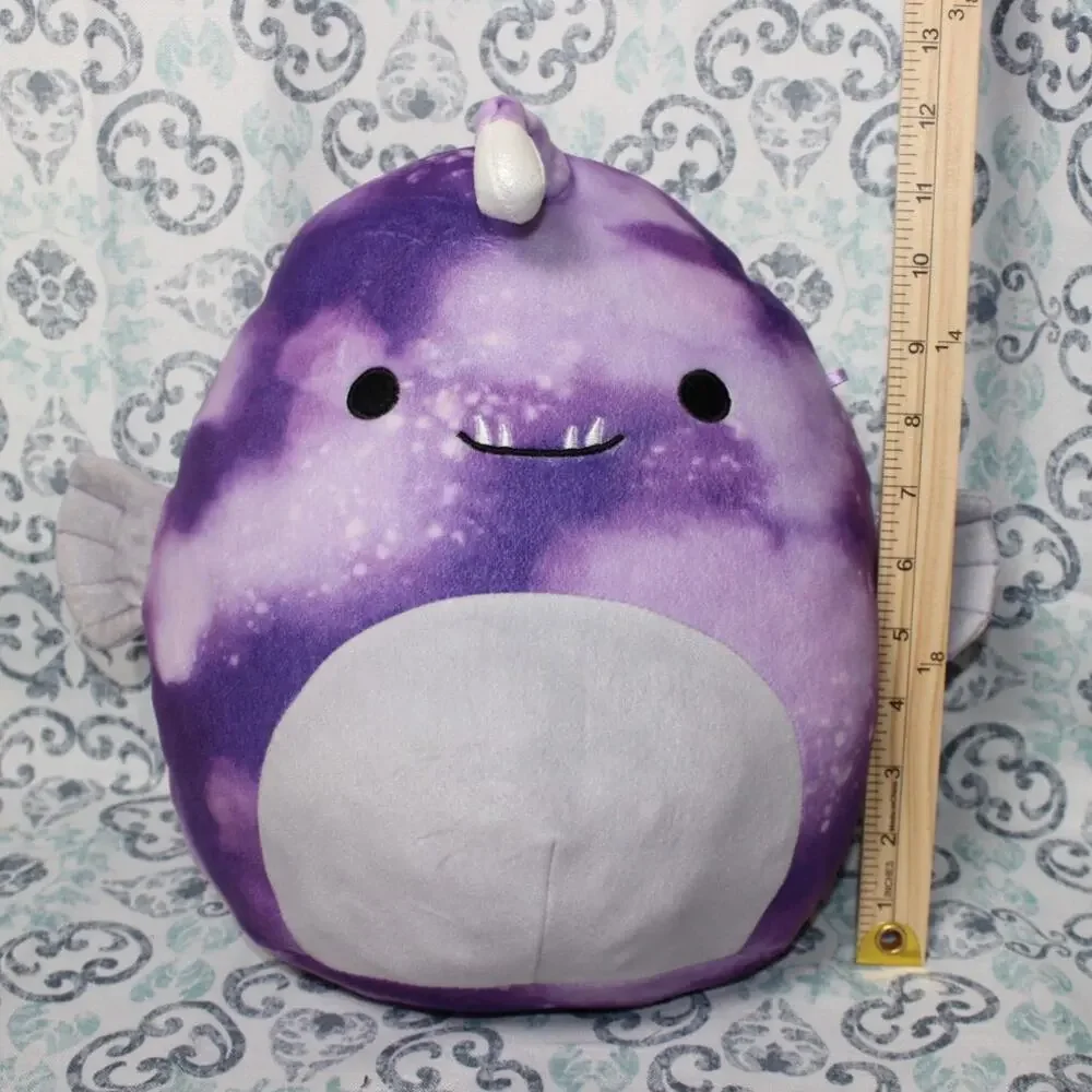 Squishmallows Easton Angler Lantern‎ Fish Tie Dye 12